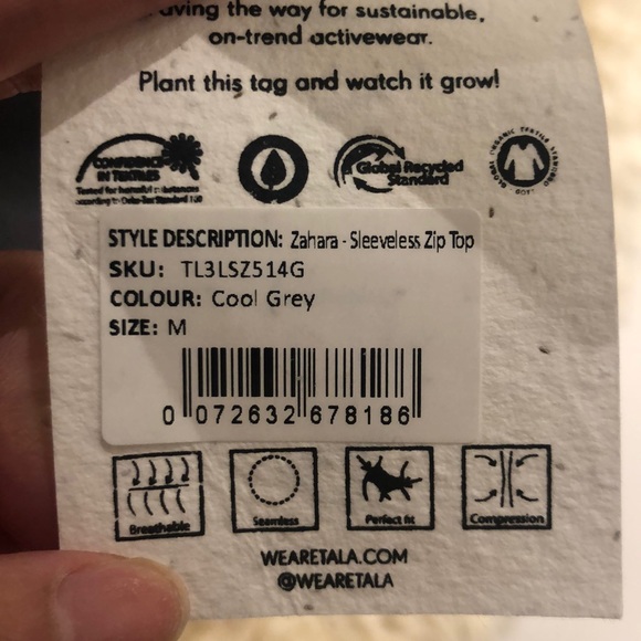 [SOLD] Wearetala Tala Zahara bra in cool grey - Picture 5 of 5